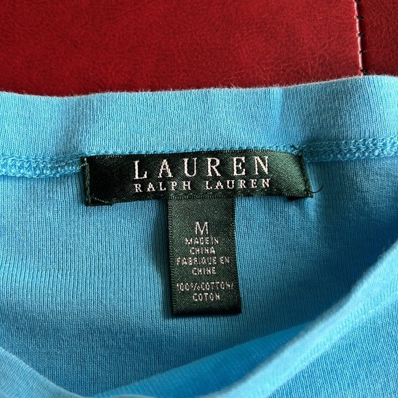 Lauren Ralph Lauren Blue Shirt - Picture 2 of 4